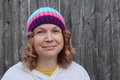 Chunky Knit Hat Milticolor