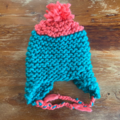 teal/pink