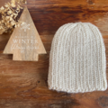 Hand knit chunky hat, Solid Colors 