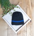 Thin Blue Line knit hat