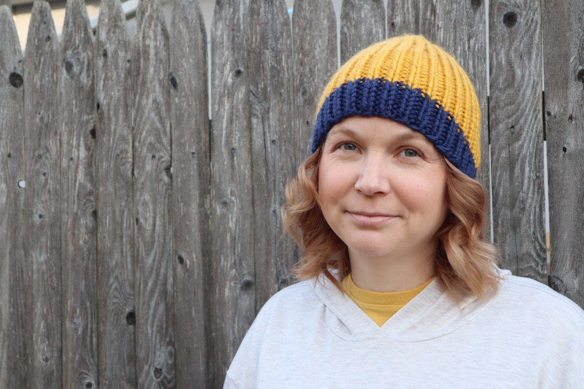 Chunky Knit Hat Milticolor