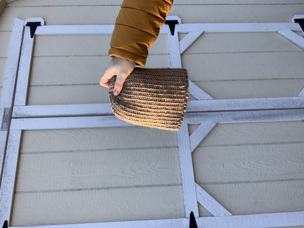 Hand knit chunky hat, Solid Colors 