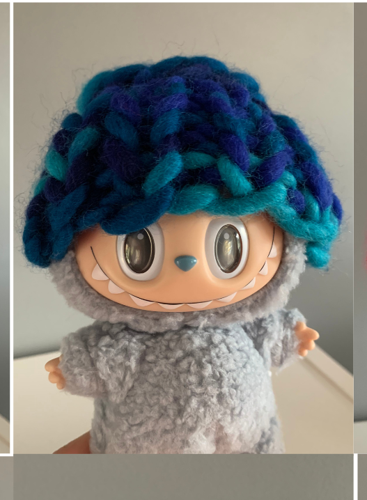 Labubu knit hats