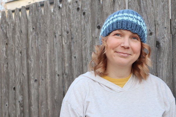 Chunky Knit Hat Milticolor